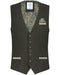 Herringbone Waistcoat - Dark Green